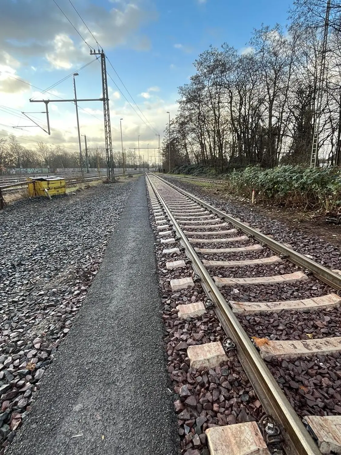 Gleisbau durch Langenhagen die BTH Bahn und Tiefbau GmbH