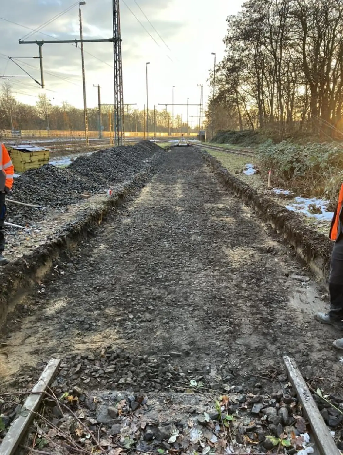 Gleisbau durch Langenhagen die BTH Bahn und Tiefbau GmbH