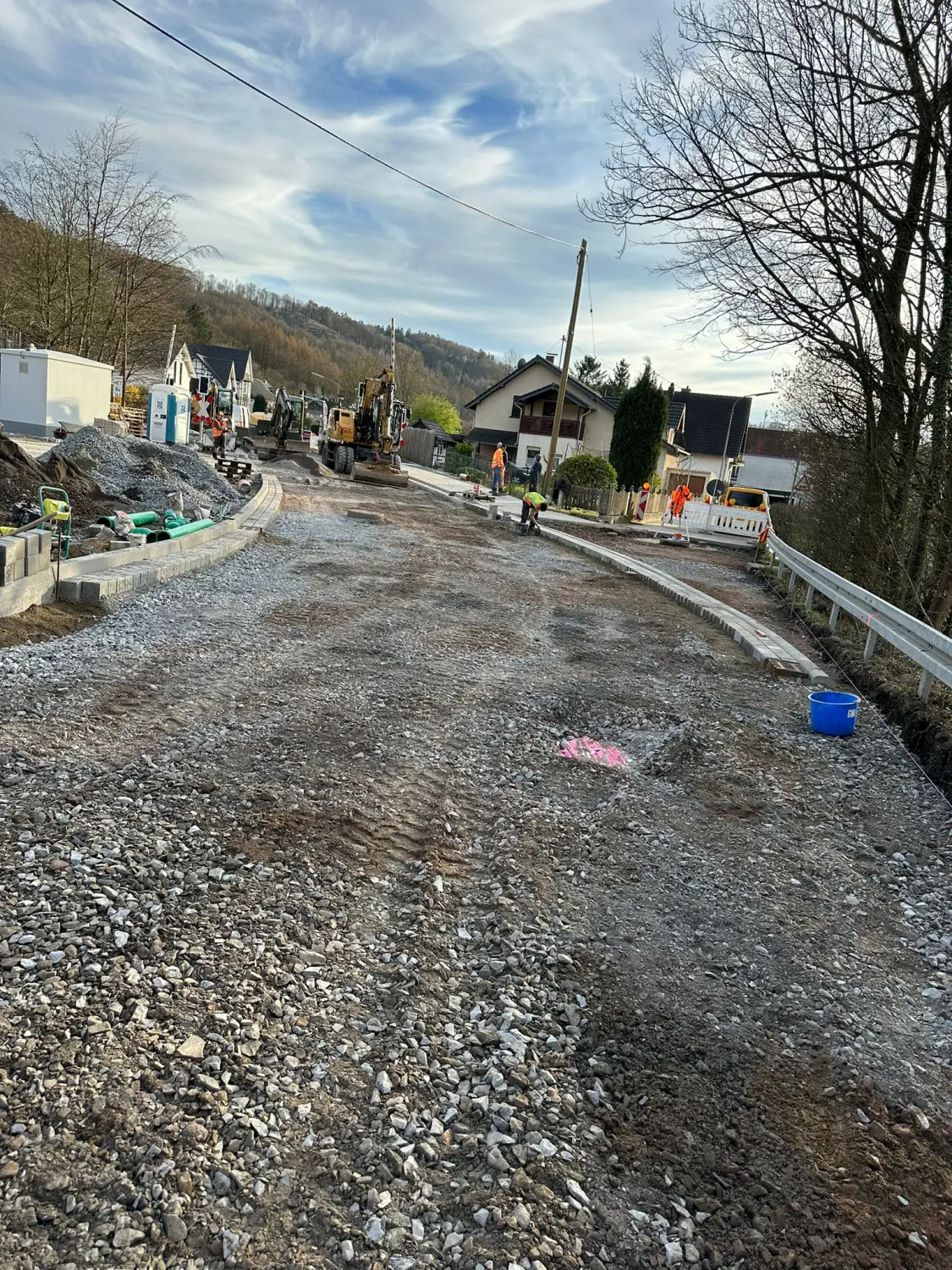 Gleisbau durch die BTH Bahn und Tiefbau GmbH