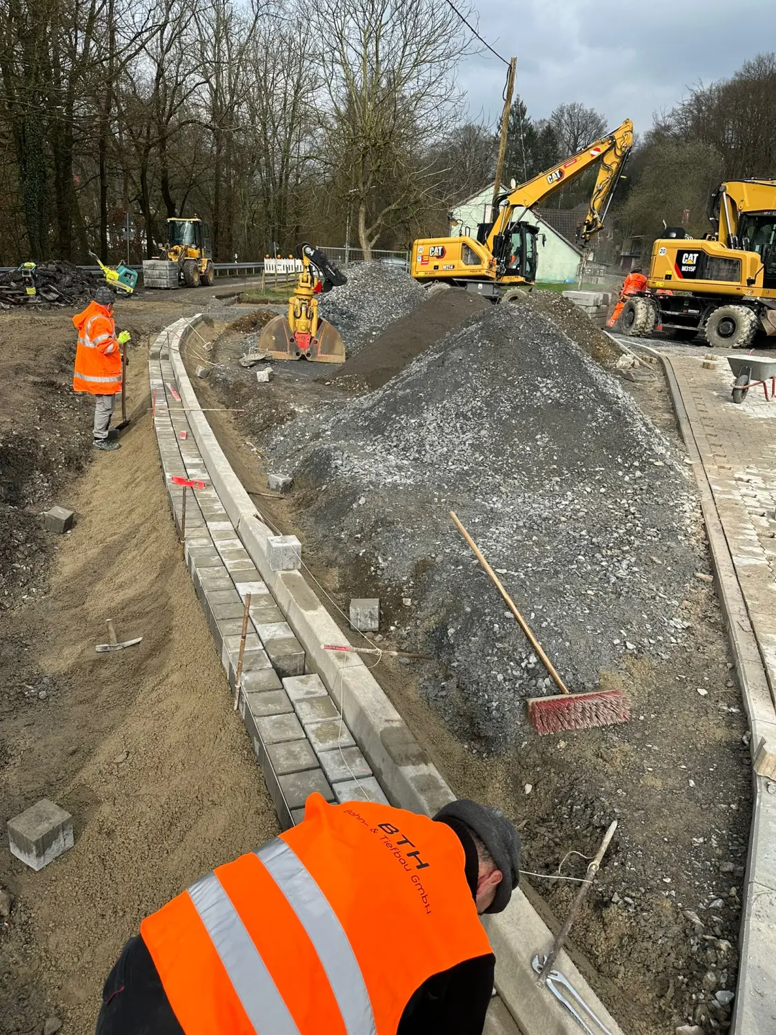 Gleisbau durch die BTH Bahn und Tiefbau GmbH