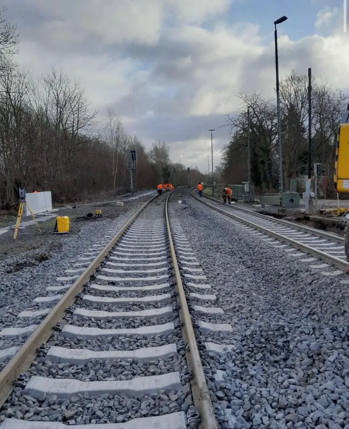 Gleisbau durch Kreiensen die BTH Bahn und Tiefbau GmbH