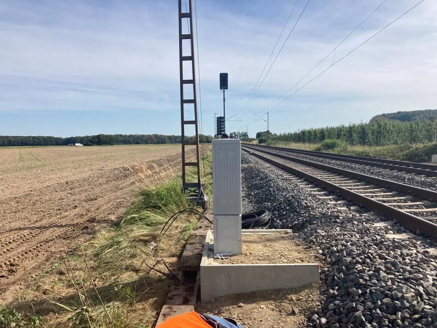 Gleisbau durch Ronnenberg/Vörie die BTH Bahn und Tiefbau GmbH