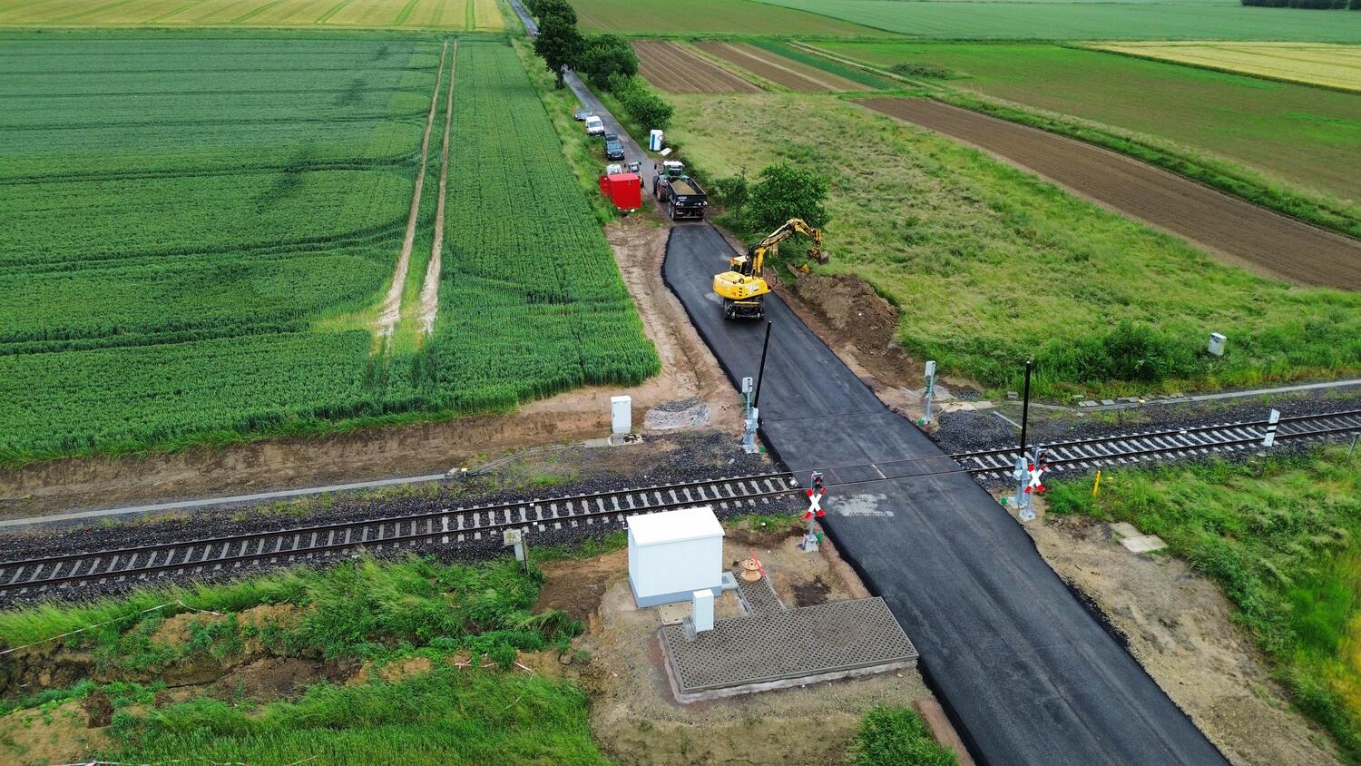 Gleisbau durch Kreiensen die BTH Bahn und Tiefbau GmbH