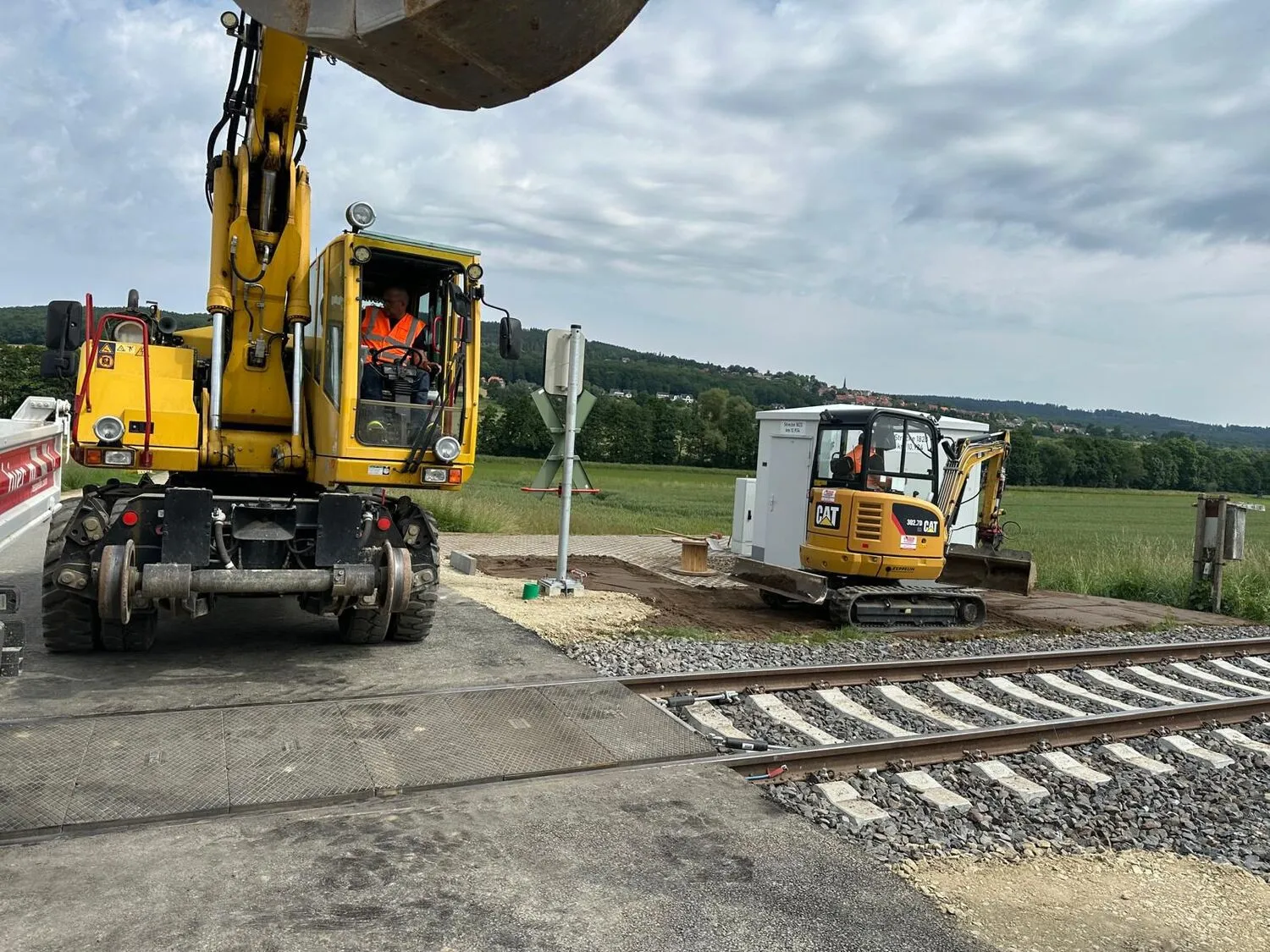 Gleisbau durch Kreiensen die BTH Bahn und Tiefbau GmbH