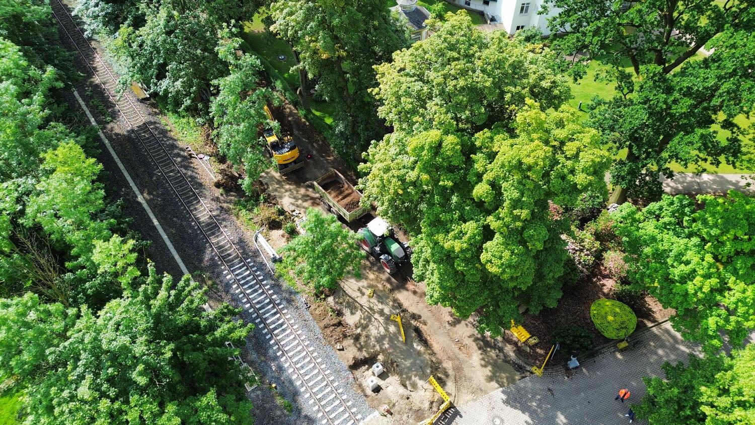 Gleisbau durch Kreiensen die BTH Bahn und Tiefbau GmbH