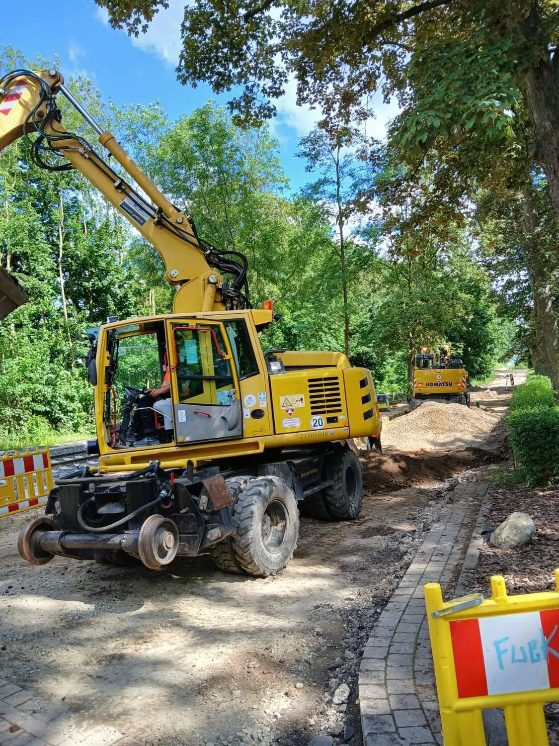 Gleisbau durch Kreiensen die BTH Bahn und Tiefbau GmbH