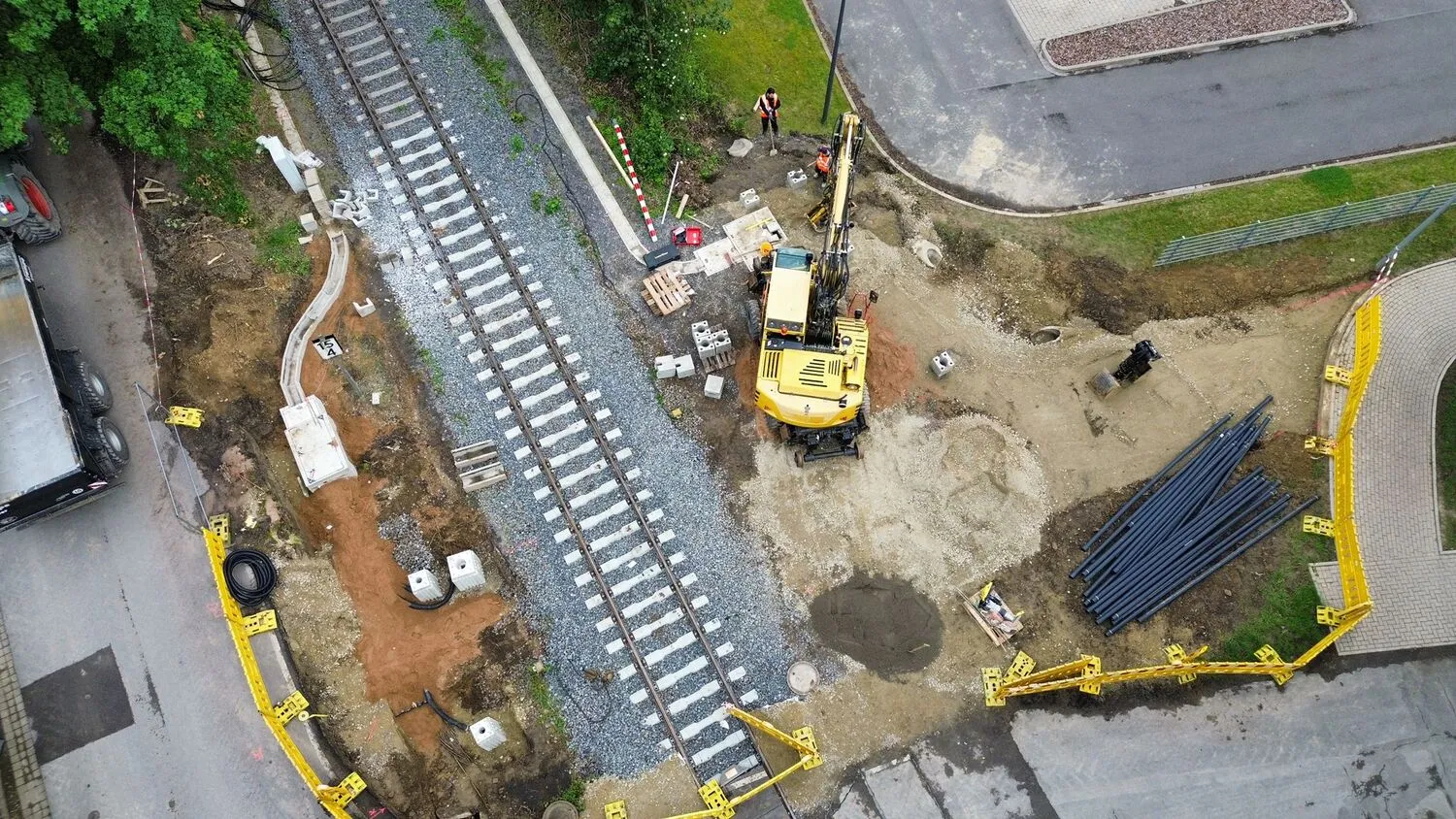 Gleisbau durch Kreiensen die BTH Bahn und Tiefbau GmbH