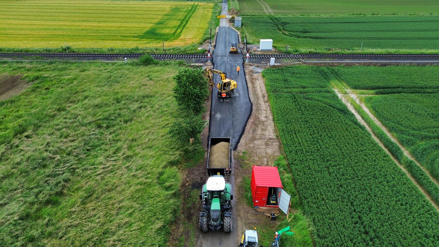 Gleisbau durch Kreiensen die BTH Bahn und Tiefbau GmbH