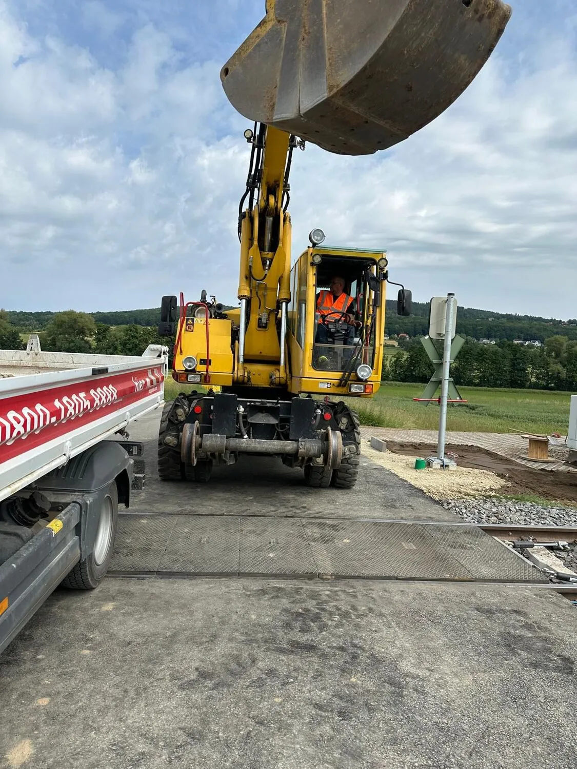 Gleisbau durch Kreiensen die BTH Bahn und Tiefbau GmbH