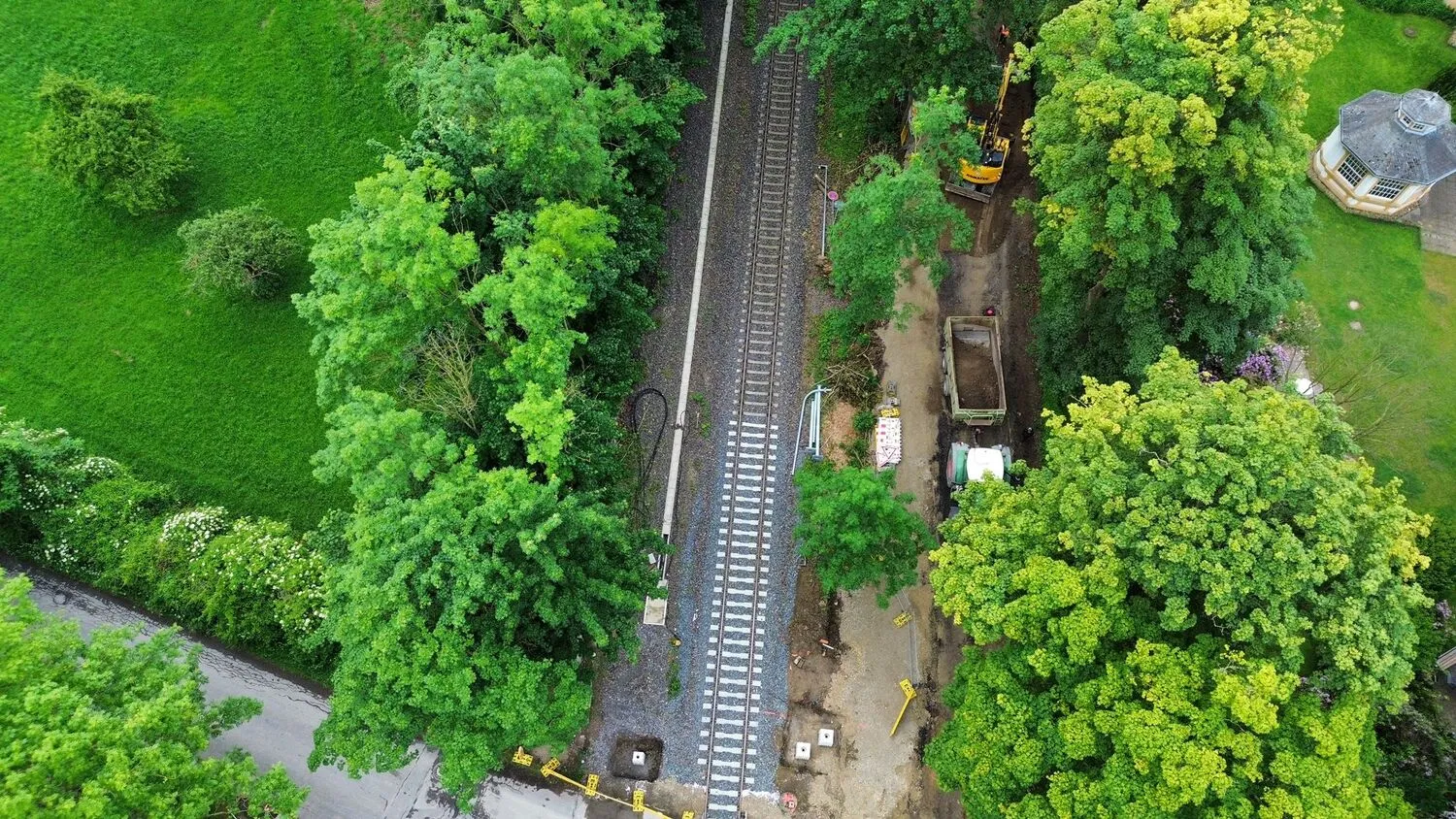 Gleisbau durch Kreiensen die BTH Bahn und Tiefbau GmbH