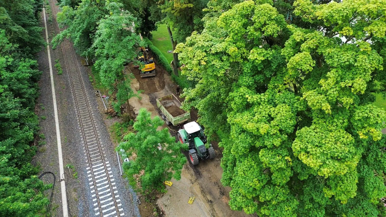 Gleisbau durch Kreiensen die BTH Bahn und Tiefbau GmbH